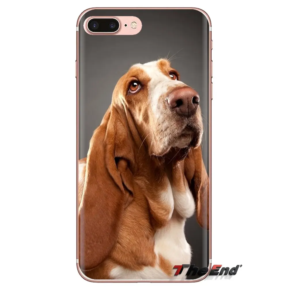 Силиконовый чехол для телефона Samsung Galaxy S3 S4 S5 Mini S6 S7 Edge S8 S9 S10 Plus Note 3 4 5 8 9 I Love My Basset