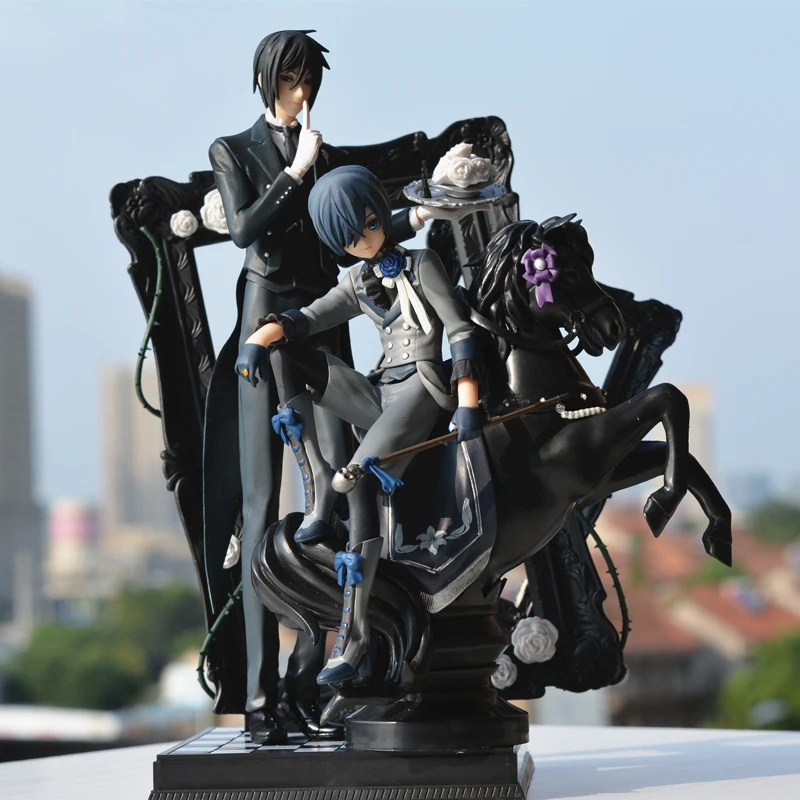 ARTFX + аниме Black Butler Book of Circle Kuroshitsuji Ciel Sebastian mikaelissa ПВХ фигурка Коллекционная модель