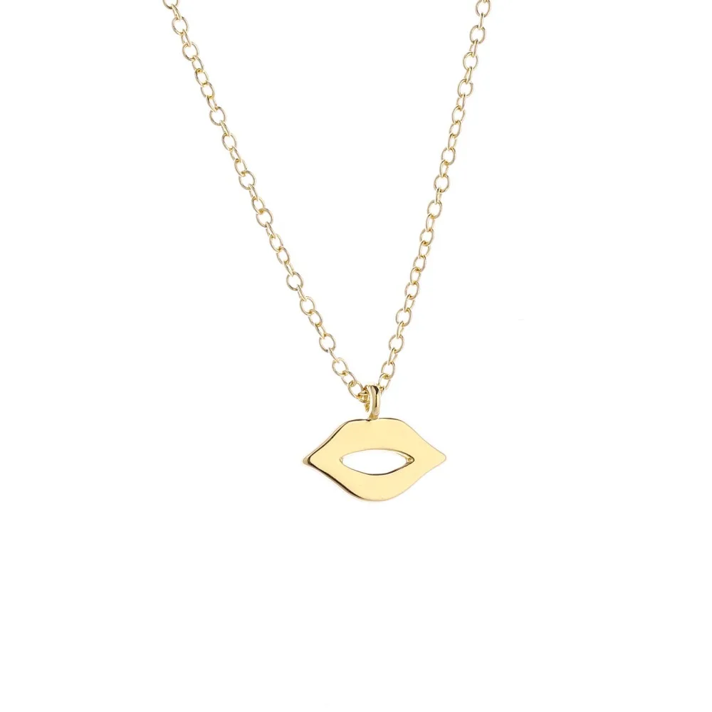 Модные сексуальные ожерелья с губами Женская милая фотография|Ожерелья