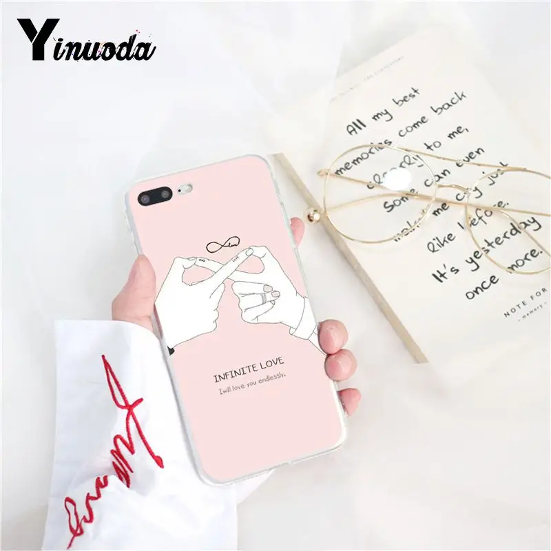 Yinuoda конфетный цветной чехол для телефона с принтом листьев банана iPhone 6S 6plus 7plus 8