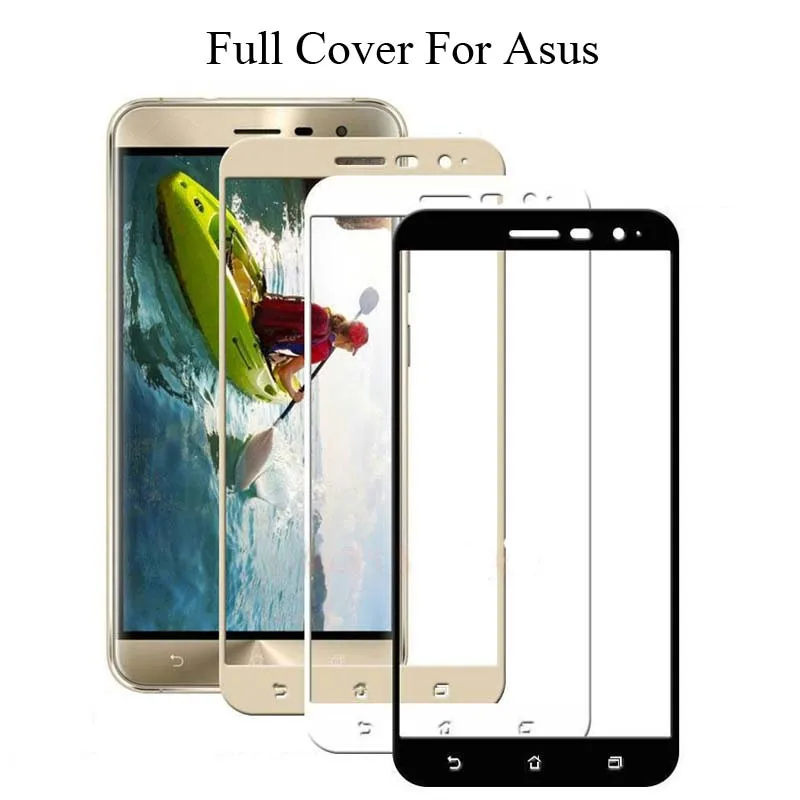 Закаленное стекло с полным покрытием для Asus Zenfone Max Pro M1 ZB602KL ZB555KL 5 ZE620KL Lite Live ZA550KL