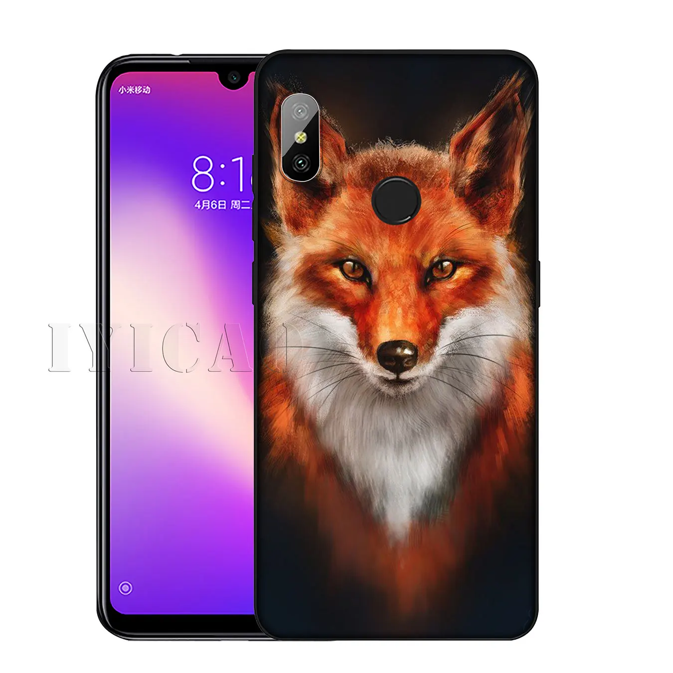 IYICAO Мягкий силиконовый чехол для телефона Xiaomi Redmi K30 K20 8A 7A 6A 5A S2 GO Note 8 8T 7 5 6 Pro |