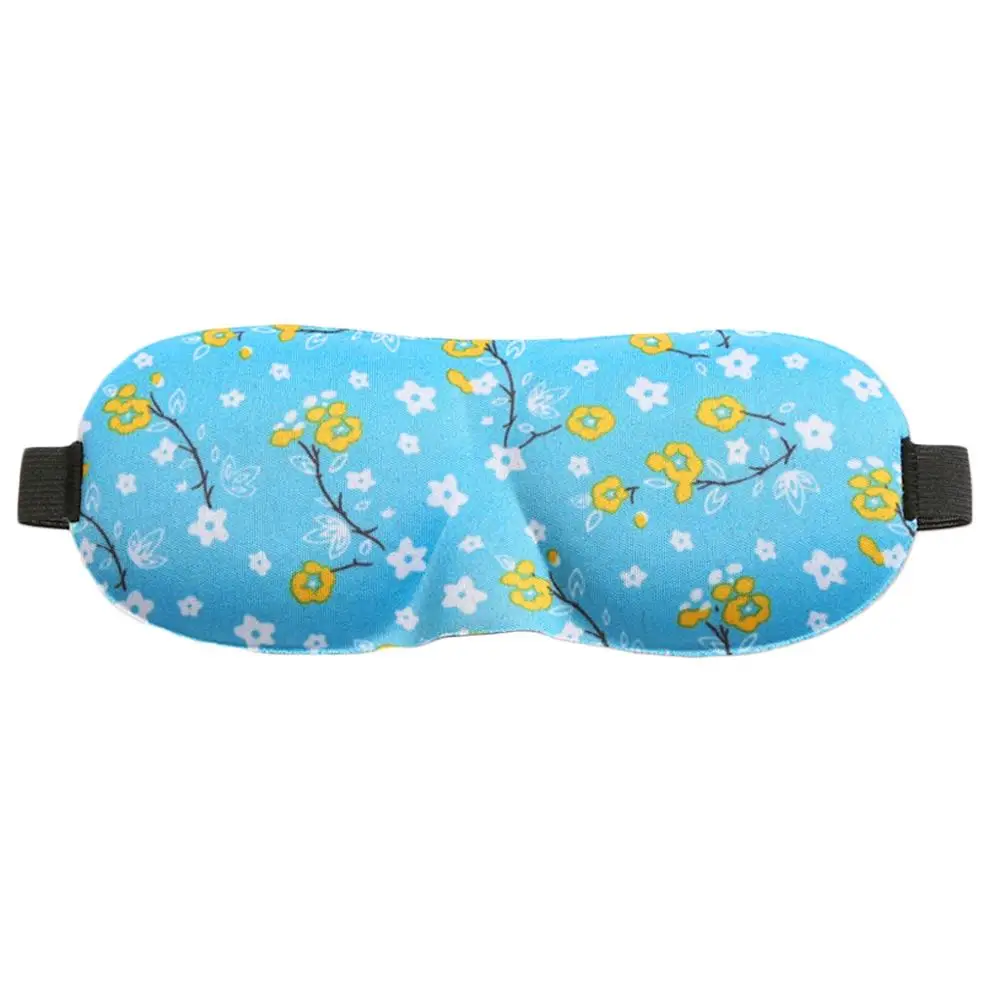 Floral 3D Контурная маска для сна звезда цветочный чехол для век портативная регулируемая повязка на глаза для сна тени для век - Цвет: Floral