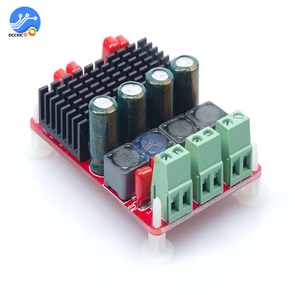 TPA3116 50 Вт + аудио цифровой усилитель доска Dual 2 канала PBTL моно 100 DC11 26V стерео Hi Fi