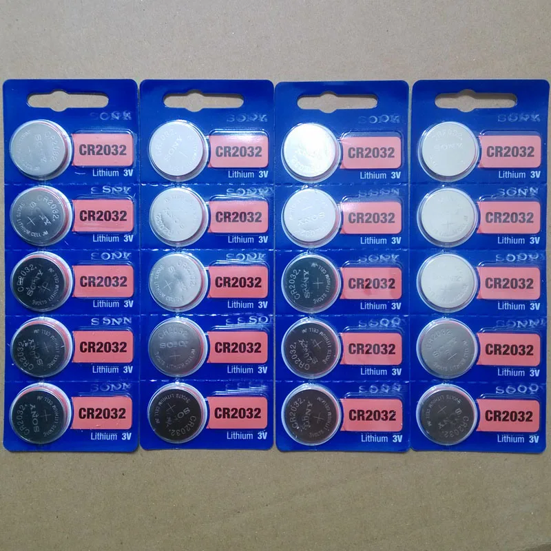 Литиевая батарея 20X часовая батарейка для игрушек CR2032 BR2032 CR2332 BR2332 L14 cr2032 3 в