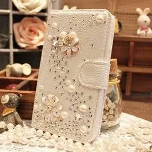 Luxury Bling Crystal Rhinestone Wallet Leather Purse Flip Card Pouch Stand Cover For iphone11 12 13pro XS MAX XR 6 7 8 PLUS Case
