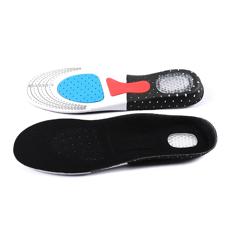 Ортопедические стельки унисекс силикатные с поддержкой свода стопы для спорта