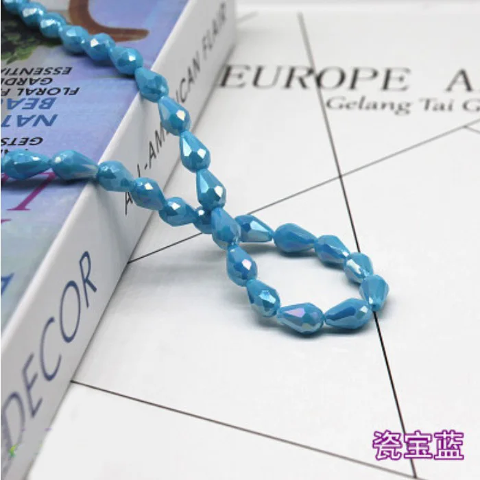 Бесплатная доставка разноцветные бусины из чешского хрусталя 10*15 мм 50 шт.