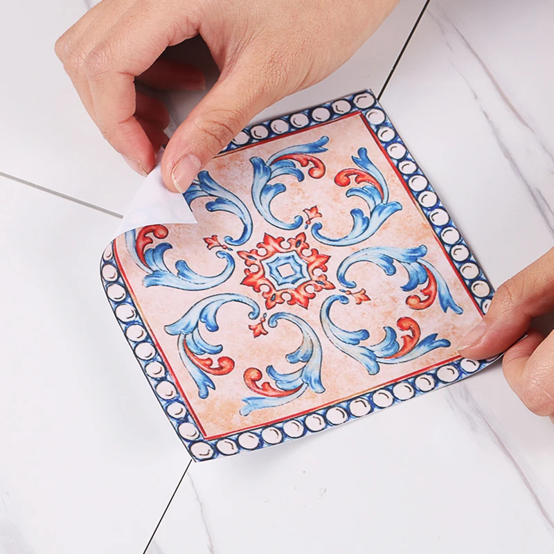 Самоклеящаяся диагональная наклейка YOUMAN для детской комнаты декоративная пола