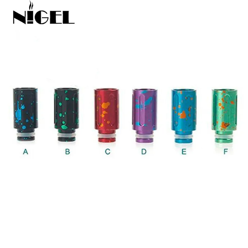 

Nigel Spotted Aluminum 510 Drip Tip for e cigs RDA Vape Mod Cigarettes