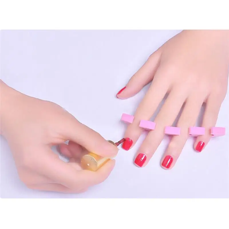 EVA пены губки разделитель пальцев ног инструменты для ногтей Nail Art салонного