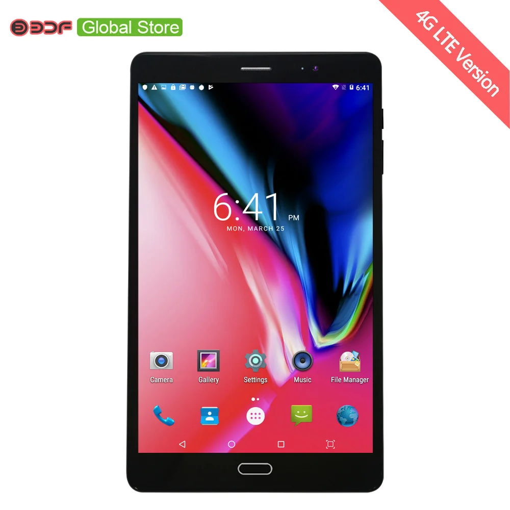 8 дюймов 4 Гб + 64 ГБ 3G/4G LTE sim карта мобильный телефон Tab Android 7 0 планшетный ПК