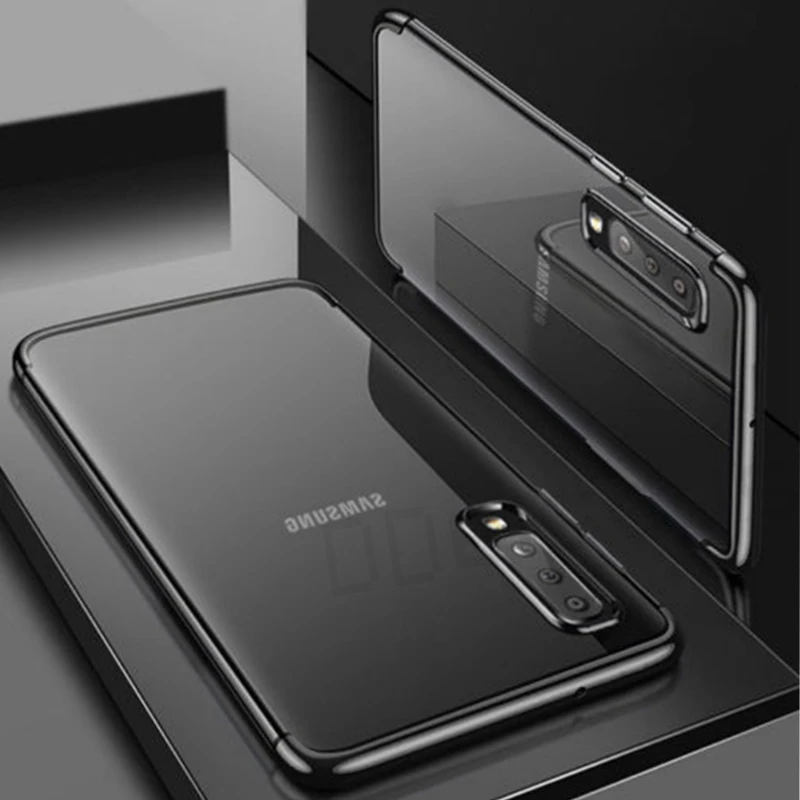 Ультратонкий чехол из ТПУ для Samsung A7 2018 6 0 мягкий силиконовый Galaxy накладка A730F A 7