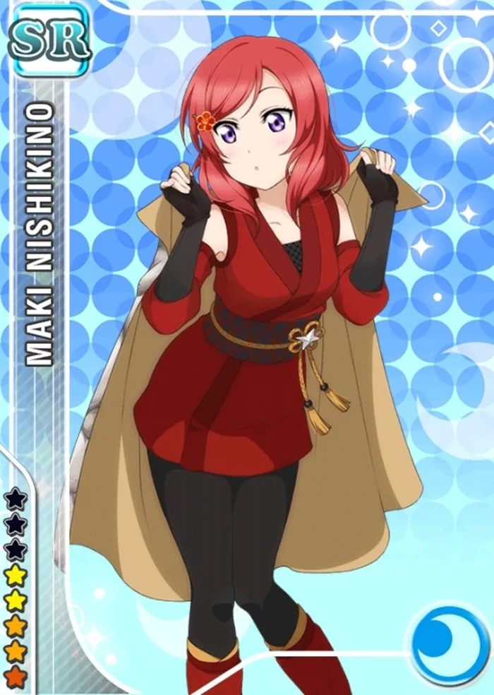 

Love live Maki Nishikino ninja Kunoichi cos Dress Cosplay Costume Halloween costume for women
