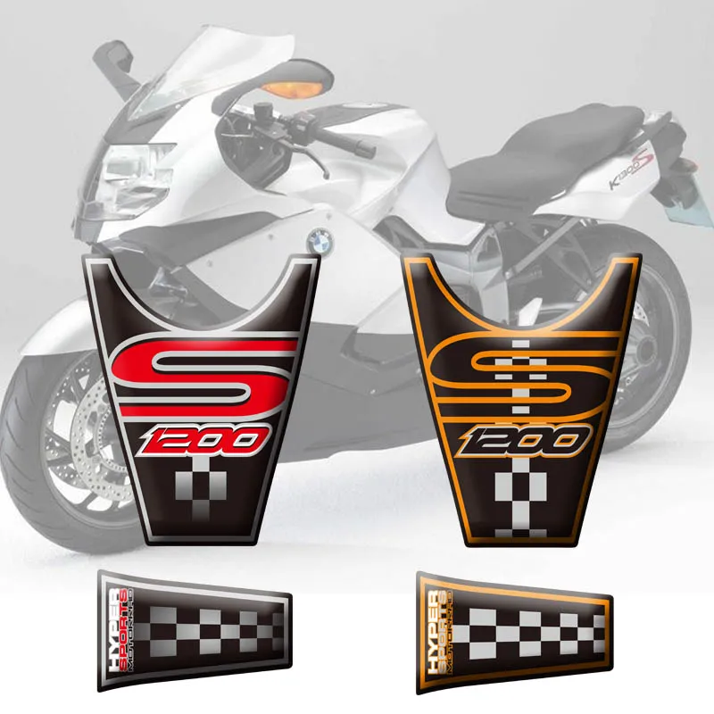 Наклейки на бак мотоцикла, 3D накладка на бак для BMW K1200S 04-08 2004 2005 2006 2007 2008 (art.: 7ac11462a) - 7ac11462a