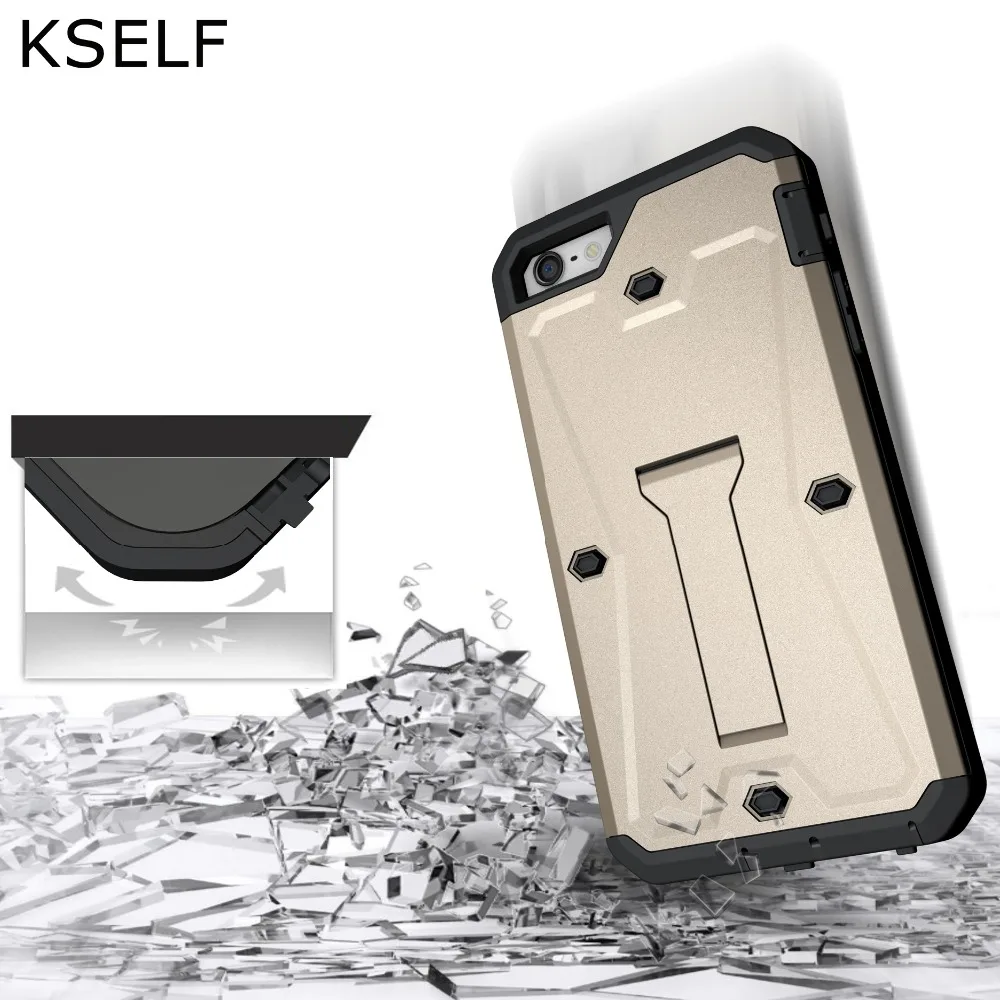 KSELF Full Protective Case For iPhone 5s SE Cover Built in Screen Protector Shockproof 2019 Protectiv |
