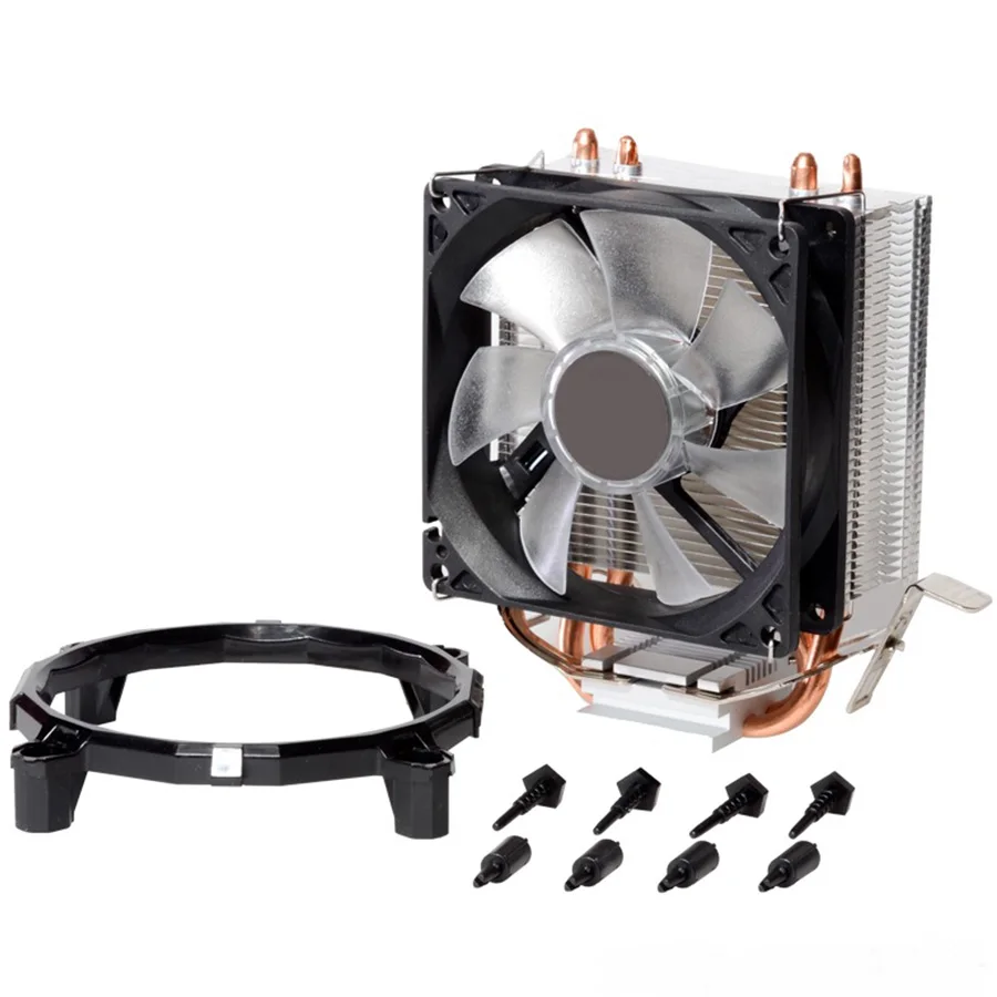 Компьютерный Вентилятор охлаждающий вентилятор для процессора BlueLed Light Freezer