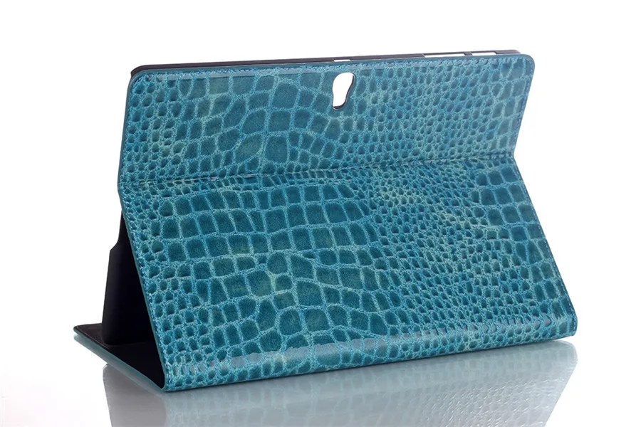 Для планшета samsung Galaxy Tab S T800, крокодиловый кожаный чехол s для samsung Galaxy Tab S 10,5 T805 T800, умный чехол с подставкой, чехол