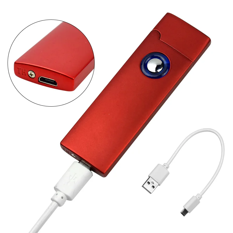 Цветной карманный электронный сигаретный светильник er Лучший USB с ветрозащитным
