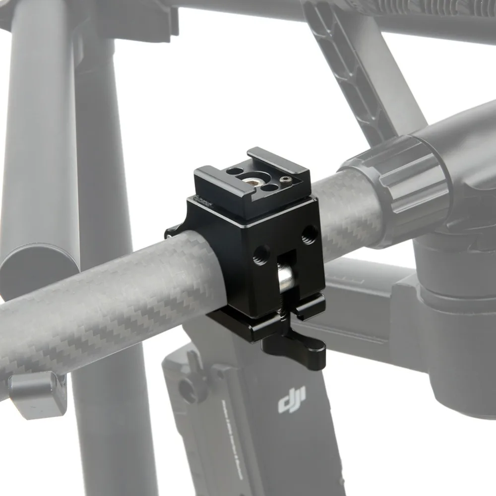 NICEYRIG 25 мм стержневой зажим с холодным башмаком для Dji Ronin M / MX Gimbal Stabilizer резьбовым