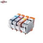 CISSPLAZA 12 шт. совместимый чернильный картридж для Canon IX4000IX5000IP3300IP3500;MP510MP520MP520X MX700 PGI5 CLI8