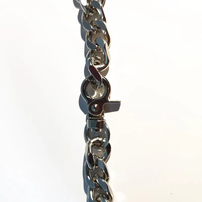 2019 Rock Style Lover Heart Stainless Steel Necklace Gun Black Silver Metal Thick Chain Boyfriend Lovers Gift | Украшения и