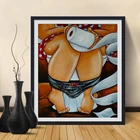 Набор для алмазной вышивки полная женщина, мультяшная унитаза, полноразмерная картина 5D сделай сам, мозаика, подарок на свадьбу, домашний