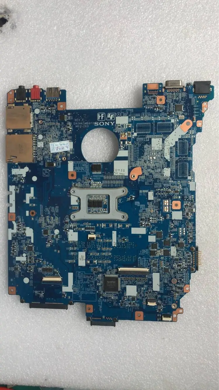 Abdo MBX-269 DA0HK5MB6F0 REV: F A1876097A для SONY SVE1511RFXB SVE151 SVE15 Тетрадь материнская плата PGA989 HM77 DDR3 Тесты работы
