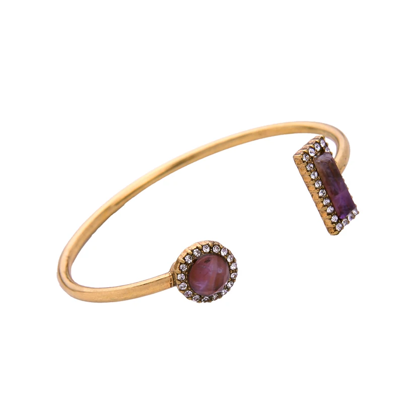 Уникальный Женский Регулируемый Браслет-манжета из металлического сплава |