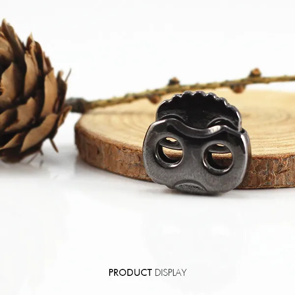 Металлическая черная заглушка для пистолета переключаемая пряжка зажим веревки