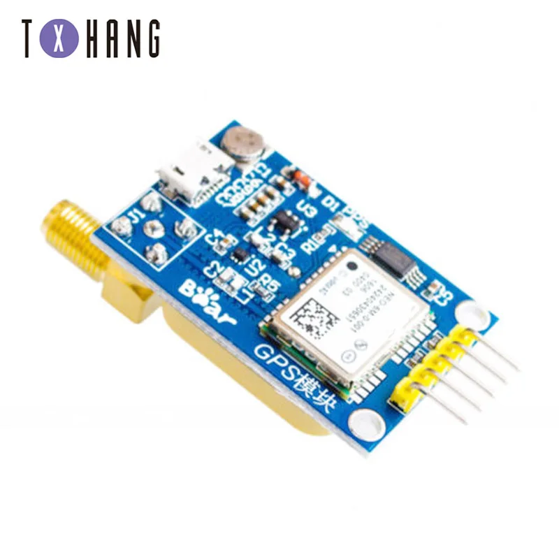 NEO-6M NEO-7M для замены двойной Антенный интерфейс GPS Мини NE0-7M EEPROM модуль спутникового