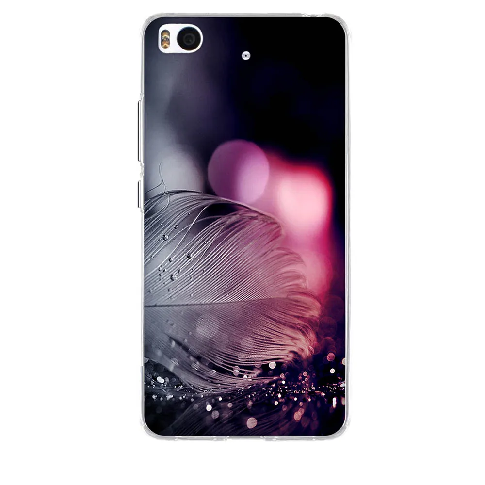 For Xiaomi Mi 5s Mi5s Case 5S Silicona Cover M5S 5.15&quot Back Cute Painted Pattern Cases Mi5S | Мобильные телефоны и