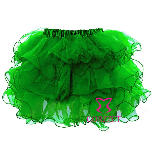 Модная мини юбка пачка с рюшами для взрослых и женщин размера плюс M XL XXL|corset for