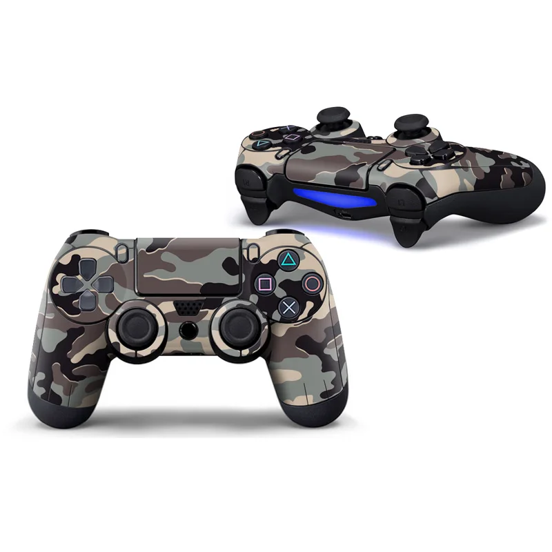 Профессиональная игровая искусственная кожа PS 4 с крышкой для контроллеров