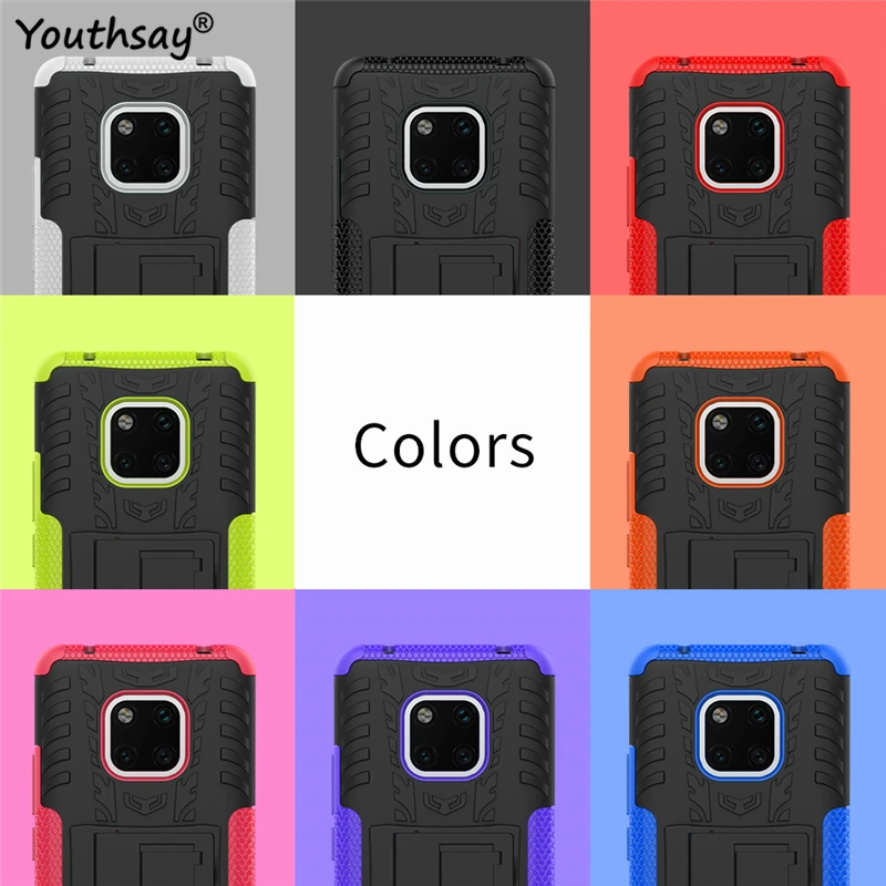 For Huawei Mate 20 Pro Case Heavy Duty Hard Rubber Silicone Phone Cover for Coque Fundas | Мобильные телефоны и