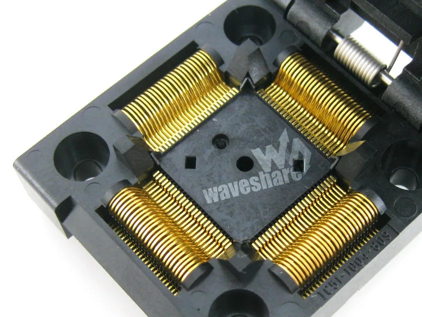 QFP100 TQFP100 FQFP100 PQFP100 IC51-1004-809 Yamaichi QFP IC тестовый Адаптер для программирования гнезда 0 5