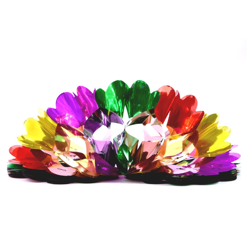 Pull Flower Sequins Waterfall (Large) Magic Tricks Magician Stage Gimmick Props Comedy Accessories Appearing | Игрушки и хобби