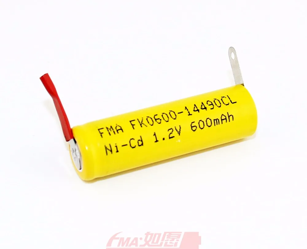 Никель кадмиевый аккумулятор AA 1 2 V 600 мА/ч 900 Батарея для зубных щеток Braun Oral B