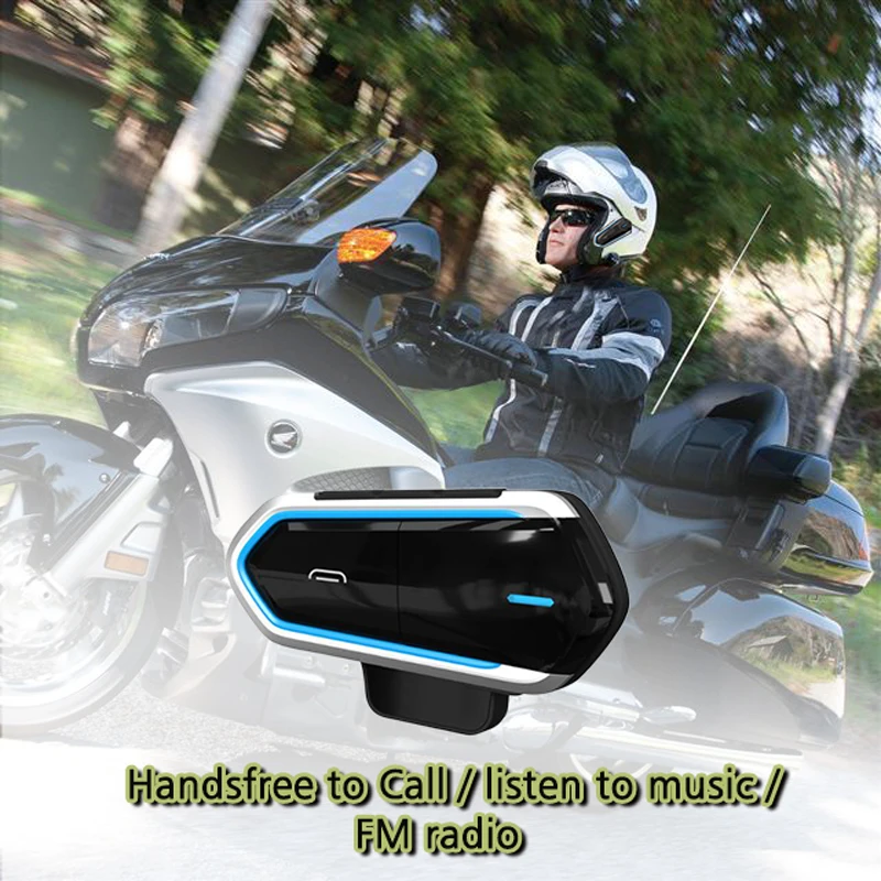 Интерком для мотоциклетного шлема домофон Bluetooth наушники мотоцикла FM радио |
