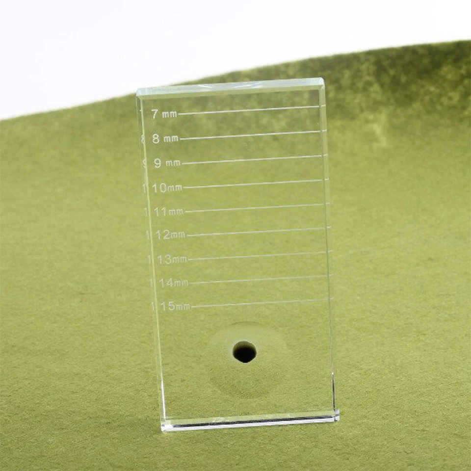 2 шт./партия держатель для склеивания расческа ресниц поддон Кристалл Камень