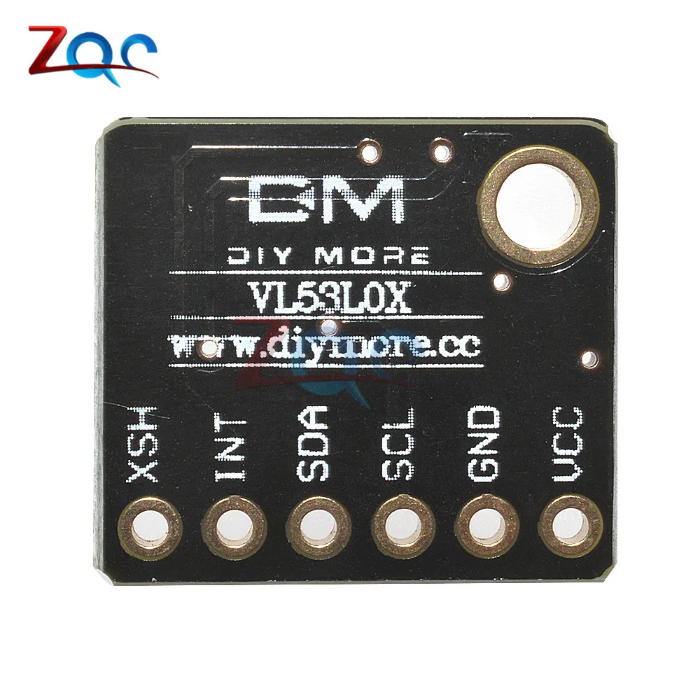 Лазерный датчик дальности I2C IIC VL53L0X 940nm наименьший в мире модуль датчика