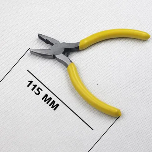 Wire pliers 1 шт. мини-плоскогубцы смывной боковой Ножницы Резак косой ювелирные изделия ручной работы из бисера Diy плоскогубцы серии Аксессуары для аппаратных средств - Цвет: Wire pliers