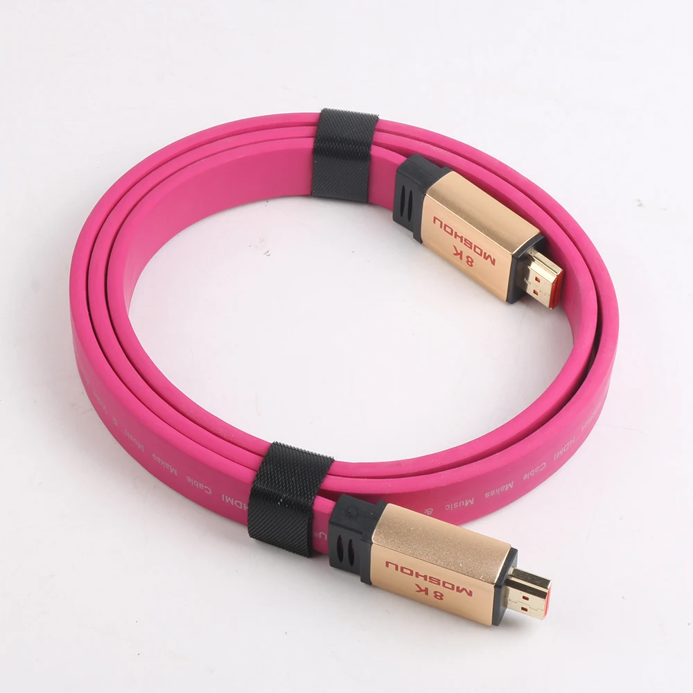 Высокопрочный HDMI совместимый 2 1 кабель Ultra HD (UHD) 8K MOSHOU 48Gbs с аудио и Ethernet HDR