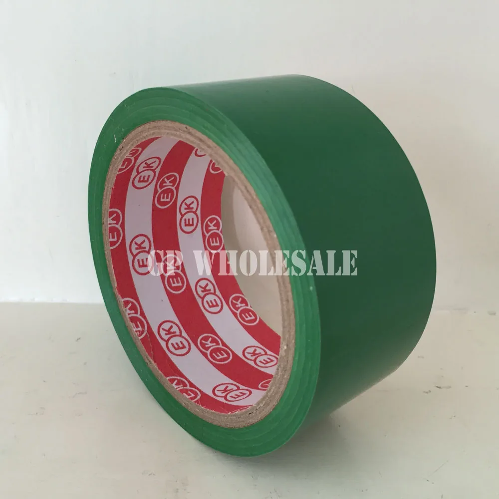 

1x 4.5cm * 15 meters PVC Floor Warning Adhesive Tape Sticky /Work Area Caution Tape / Ground Attention Tape Abrasion-Proof Green