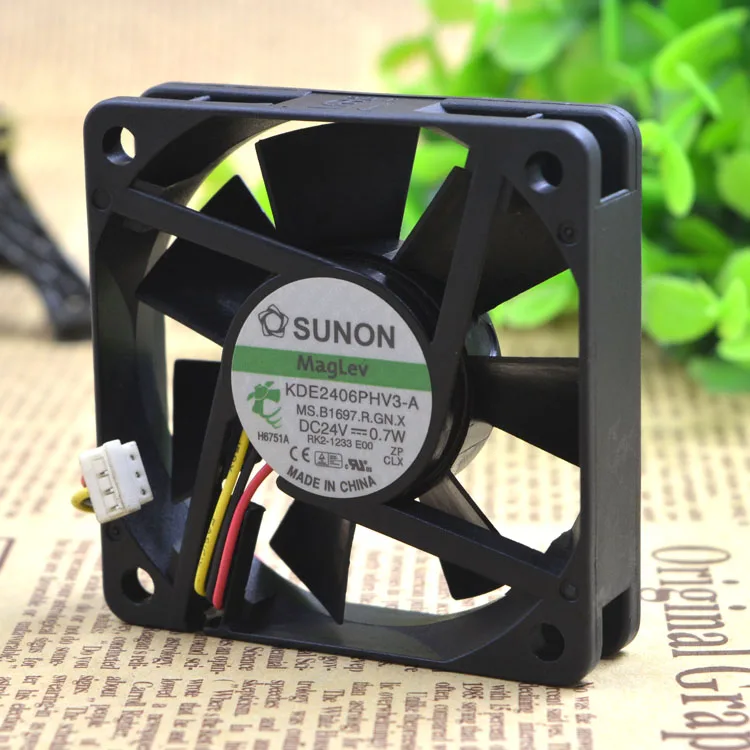 Вентилятор охлаждения для шкафа ADDA SUNON 6015 постоянный ток 24 в 0 7 Вт с корпусом