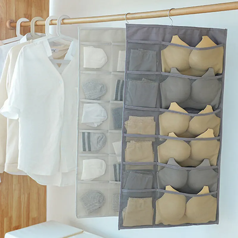 Лидер продаж простая Вешалка из ткани Оксфорд подвесная сумка двухсторонняя