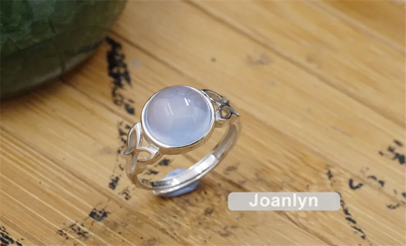 Joanlyn кольцо база для 6 мм/6,5 мм/9 мм/10 мм/12 мм круглые кабошоны с покрытием из белого золота 925 серебро Регулируемые кольца JZ342