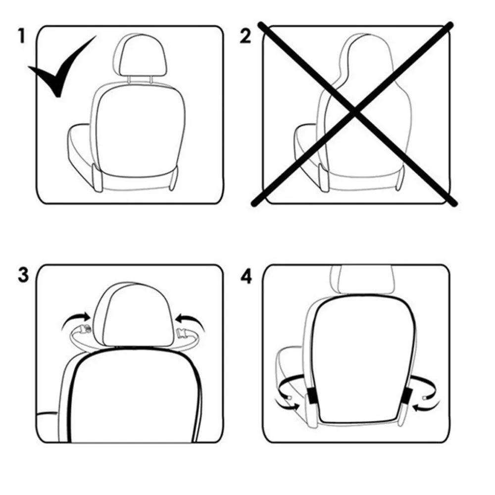 2 шт. защитные чехлы на спинку сиденья автомобиля|seat back protector cover|car auto seatseat |