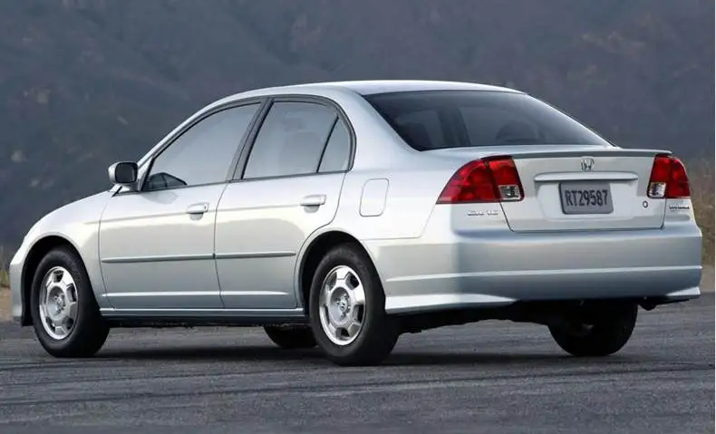 Используется для honda civic 2004-2005 модель спойлер Высокое качество ABS Материал заднее