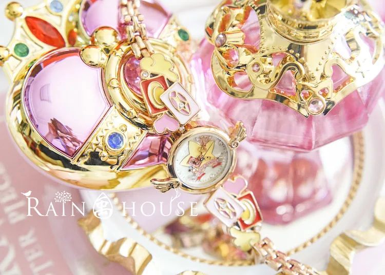 Япония Аниме Card Captor Sakura крыло со звездой леди Высокое качество часы водонепроницаемые наручные Косплей Аксессуары Реквизит